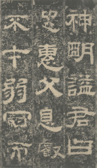 明拓汉司隶校尉鲁峻碑 - 第31页