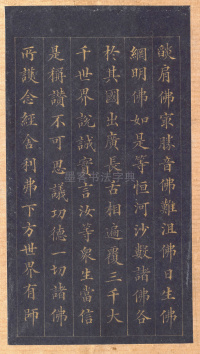 真书无量寿经册页 - 第20页