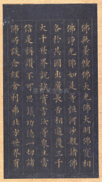 真书无量寿经册页 - 第19页