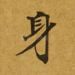 身