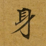 身